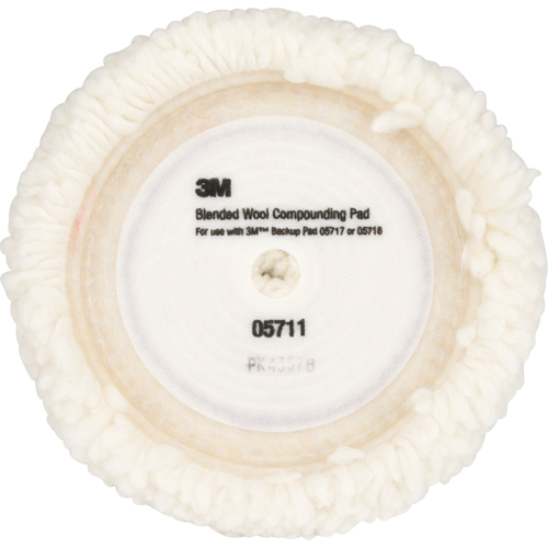 Compounding Pad, 9" Dia., Wool Helyx Safety & Industrial Supplies
