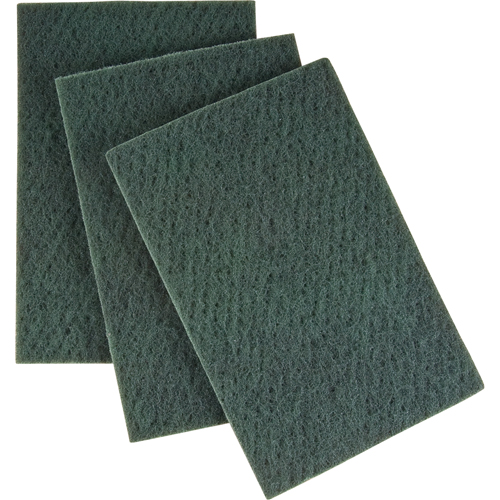 Scouring Hand Pad, 6" x 9", Medium Grit Helyx Safety & Industrial Supplies