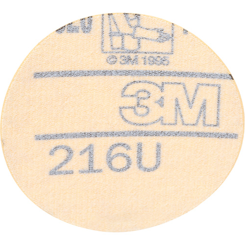 Gold Hookit Disc, 3" Dia., P320 Grit, Aluminum Oxide, C-Weight Helyx Safety & Industrial Supplies