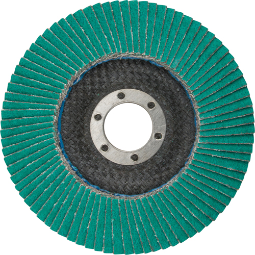 Flap Wheels - 577F Flap Discs, 4-1/2" x 7/8", Type 29, 60 Grit, Zirconium Helyx Safety & Industrial Supplies