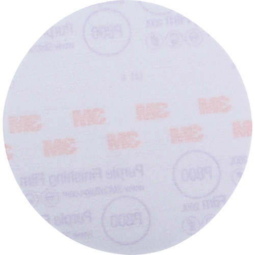 DISQUE FINITION MAUVE 6" HOOKIT GRN P800 50/BTE, 6" Dia., P800 Grit Helyx Safety & Industrial Supplies