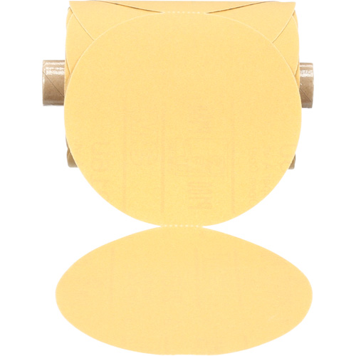 Stikit Gold Paper Disc Roll, 5" Dia., P180 Grit, Aluminum Oxide Helyx Safety & Industrial Supplies