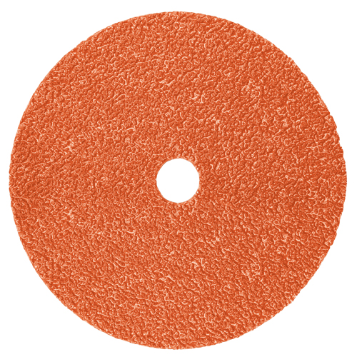 Cubitron II Fibre Discs - 987C, Ceramic Grain, 36+, 5" Dia x 7/8" Arbor Helyx Safety & Industrial Supplies