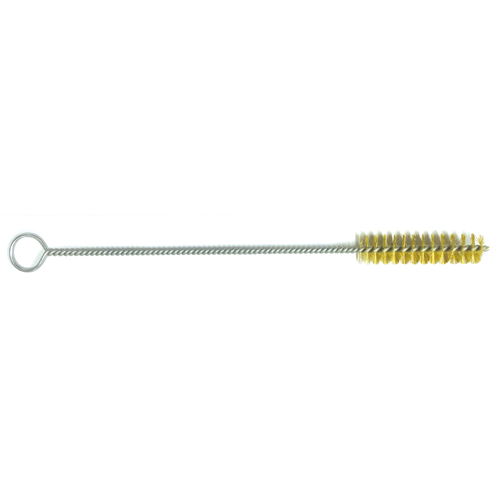 Brosse pour tubes torsad&eacute;e, 1" dia. x 3" l, 10" longueur hors tout Helyx Safety & Industrial Supplies