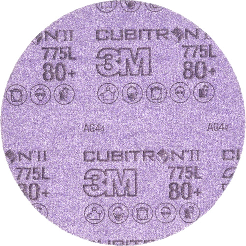 6" Cubitron II 775L Disc - 80 Grit, 6" Dia., 80+ Grit Helyx Safety & Industrial Supplies