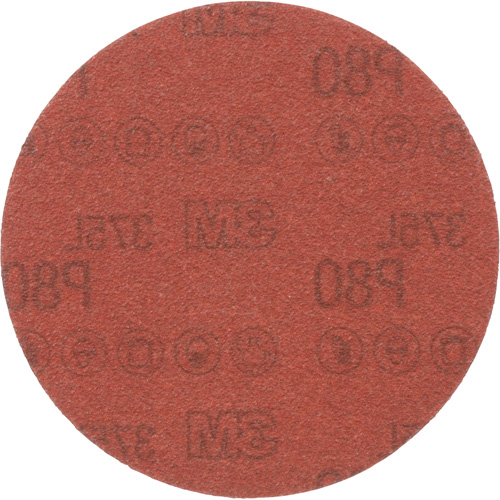 Disque de ponçage 375L 5" de 3M, dia 5", Grain P80, Oxyde d'aluminium Helyx Safety & Industrial Supplies