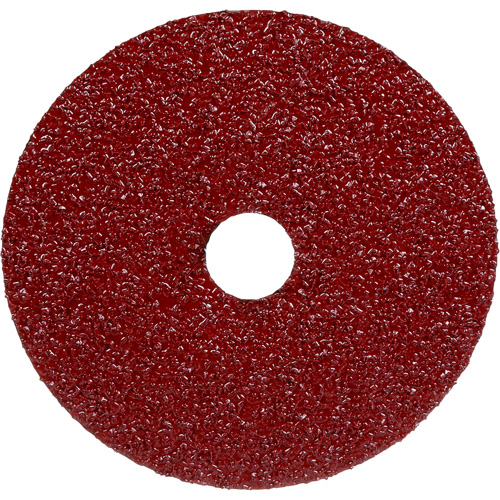 Disque en fibre 782C, Grain de c&eacute;ramique, 36+, 5" Dia x 7/8" Arbre Helyx Safety & Industrial Supplies