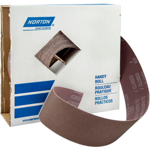 Rouleau de toile abrasive Metalite, Oxyde d'aluminium, 2" la x 150' lo, Grain 220 Helyx Safety & Industrial Supplies