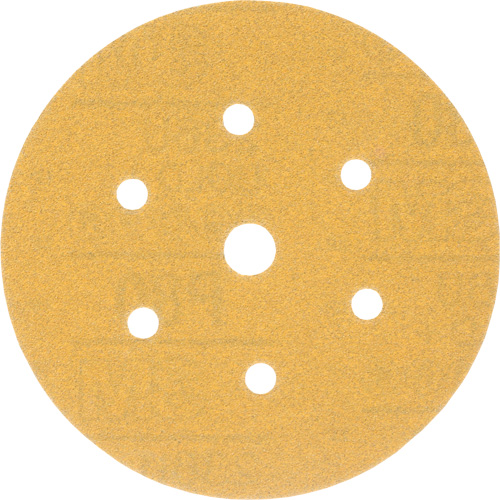 Film pour disque Hookit de 3M, dia 6", Grain P80, Oxyde d'aluminium, Poids C Helyx Safety & Industrial Supplies