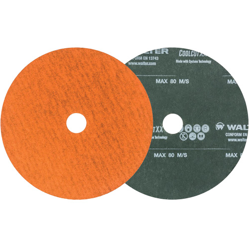 Disque de sablage Coolcut XX, 4-1/2" dia., Grain 36, C&eacute;ramique Helyx Safety & Industrial Supplies