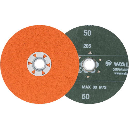 Disque de sablage Coolcut XX, 5" dia., Grain 50, C&eacute;ramique Helyx Safety & Industrial Supplies