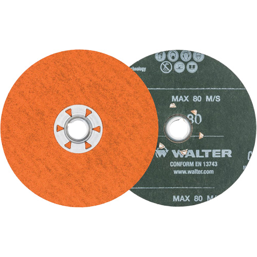Coolcut XX Sanding Disc, 5" Dia., 80 Grit, Ceramic Helyx Safety & Industrial Supplies