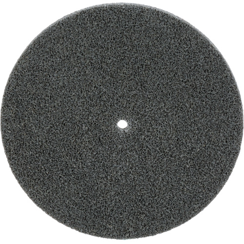 Scotch-Brite EXL Unitized Wheel, 5" x 1/4", 1/4" Arbor, Fine Grit, Silicon Carbide Helyx Safety & Industrial Supplies