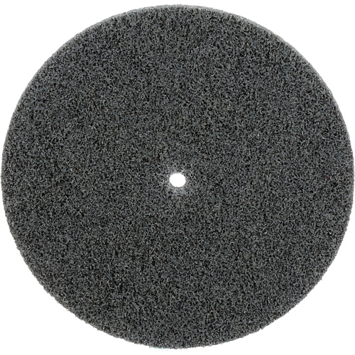 Meule unitaris&eacute;e EXL Scotch-Brite, 5" x 1/4", Arbre de 1/4", Grain de Fin, Carbure de silicium Helyx Safety & Industrial Supplies