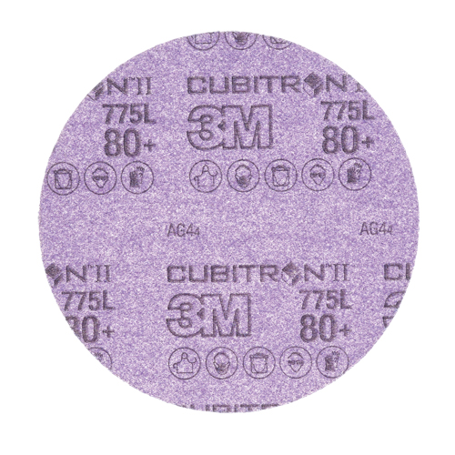 Cubitron II Stikit Film Disc Roll, 6" Dia., 80+ Grit, Ceramic Helyx Safety & Industrial Supplies