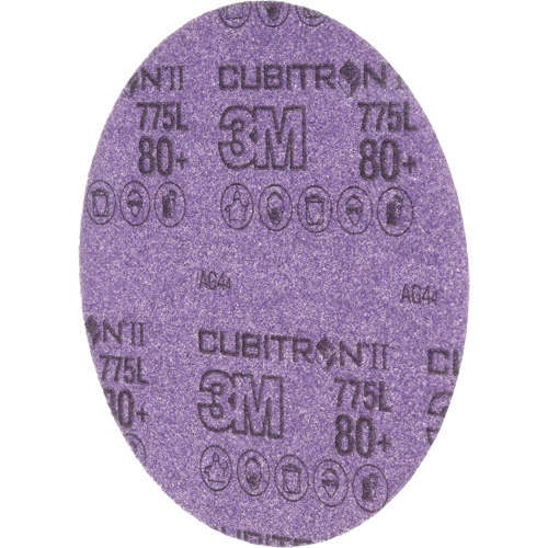 Cubitron II Stikit Film Disc Roll, 6" Dia., 80+ Grit, Ceramic Helyx Safety & Industrial Supplies