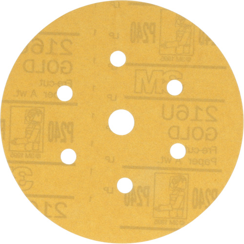 Disque de ponçage antipoussi&egrave;re Hookit, dia 6", Grain P240, Oxyde d'aluminium, Poids A Helyx Safety & Industrial Supplies