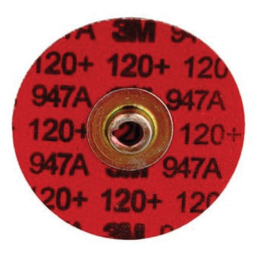 Disque &agrave; bordure durable Cubitron II Roloc, 3" dia., Grain 120+, C&eacute;ramique Helyx Safety & Industrial Supplies