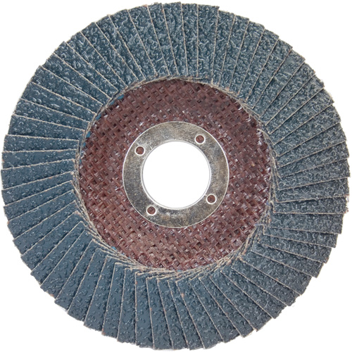 Bluefire Flap Disc, 5" x 7/8", Type 29, 40 Grit, Zirconia Alumina Helyx Safety & Industrial Supplies