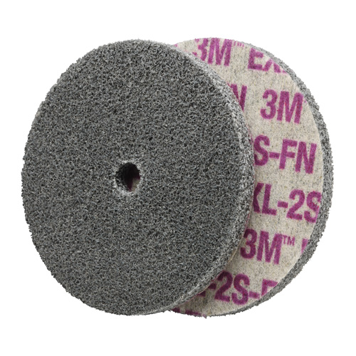 Scotch-Brite EXL Unitized Wheel, 6" x 1/4", 1/4" Arbor, Fine Grit, Aluminum Oxide/Ceramic/Zirconium Helyx Safety & Industrial Supplies