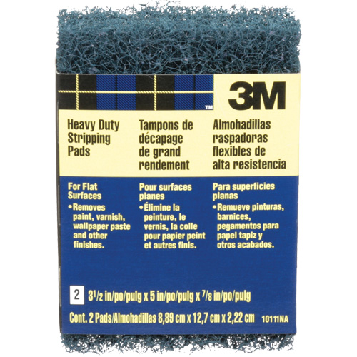 Tampons de d&eacute;capage pour gros travaux, Oxyde d'aluminium, 3-1/2" x 5", Grain Cors&eacute; Helyx Safety & Industrial Supplies