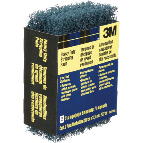 Tampons de d&eacute;capage pour gros travaux, Oxyde d'aluminium, 3-1/2" x 5", Grain Cors&eacute; Helyx Safety & Industrial Supplies