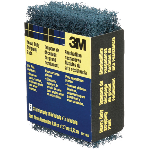 Tampons de d&eacute;capage pour gros travaux, Oxyde d'aluminium, 3-1/2" x 5", Grain Cors&eacute; Helyx Safety & Industrial Supplies