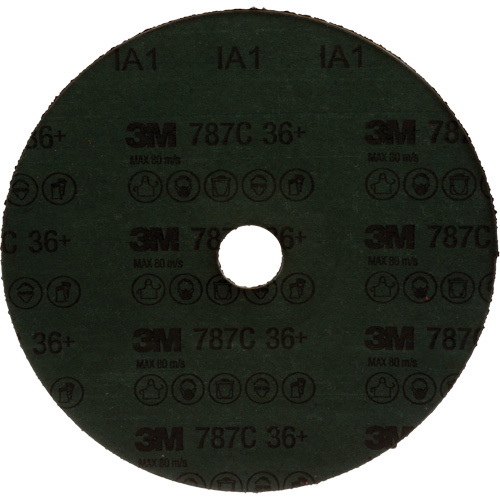 787C Fibre Disc, Ceramic, 36+, 7" Dia x 7/8" Arbor Helyx Safety & Industrial Supplies