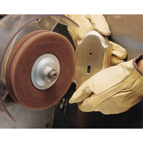 Disques robustes Scotch-Brite (oxyde d'aluminium), 6" dia., Grain Tr&egrave;s fin, Oxyde d'aluminium Helyx Safety & Industrial Supplies