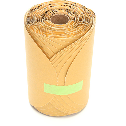Rouleau de disques dor&eacute;s 216U Stikit, Oxyde d'aluminium, 6" la x 87' lo, Grain P220 Helyx Safety & Industrial Supplies