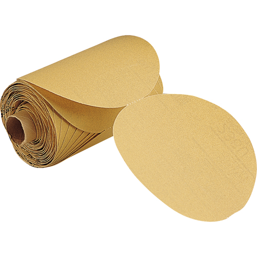 236U Stikit Paper Disc Roll, 5" Dia., P100 Grit, Aluminum Oxide Helyx Safety & Industrial Supplies