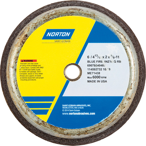 Roue d'&eacute;barbage non renforc&eacute;e portative BlueFire Helyx Safety & Industrial Supplies