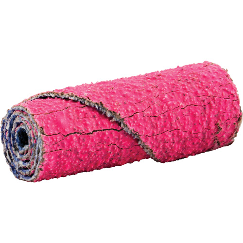 R982 Cartridge Roll, 60 Grit, 1/2" Dia., Ceramic Alumina, 1-1/2" L, 1/8" Arbor Helyx Safety & Industrial Supplies