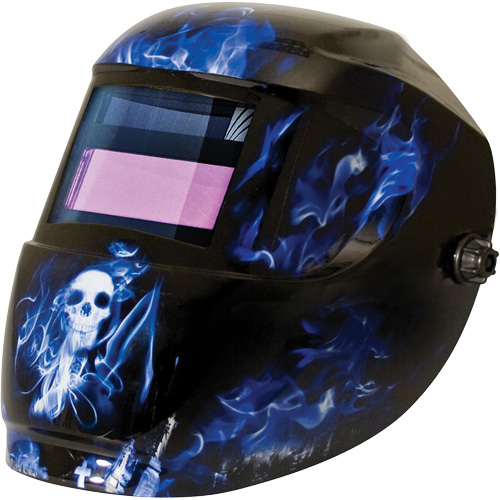 Masque de soudage Carrera ArcOne, 2" lo x 3" la Champ de vision, Teinte 9 - 13, Bleu Helyx Safety & Industrial Supplies
