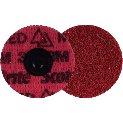 Scotch-Brite Roloc Precision Surface Conditioning Disc PN-DS, 3" Dia., Ceramic Helyx Safety & Industrial Supplies