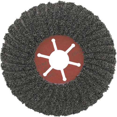 Powerflex Semi-Flexible Disc, 5" Dia., C24 Grit, Silicon Carbide Helyx Safety & Industrial Supplies