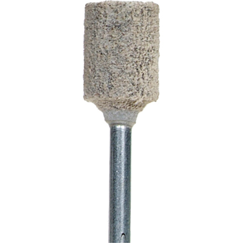 Cotton Fiber Mounted Point, A0, Aluminum Oxide, 3/8" Dia., 1-1/2" L, 80 Grit Helyx Safety & Industrial Supplies