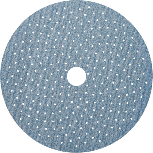 Dry Ice Multi-Air Cyclonic A975 H&L Center Hole Vacuum Disc, 6" Dia., P280 Grit, Ceramic Alumina Helyx Safety & Industrial Supplies