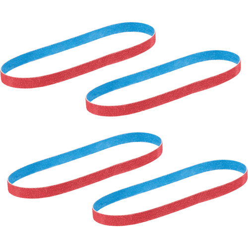 Bandfile Belts, 1/2" W x 18" L, Ceramic, 40 Grit Helyx Safety & Industrial Supplies