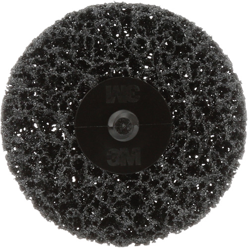 Disque de d&eacute;capage de rev&ecirc;tement Scotch-Brite Roloc 07461 CR- DH, 3" dia., Grain Extra grossier, Carbure de silicium Helyx Safety & Industrial Supplies