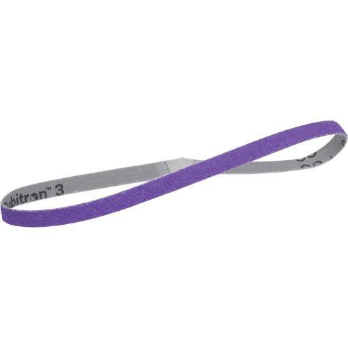 Cubitron 3 Cloth Belt 1184F, 1/2" W x 24" L, Ceramic, 60+ Grit Helyx Safety & Industrial Supplies