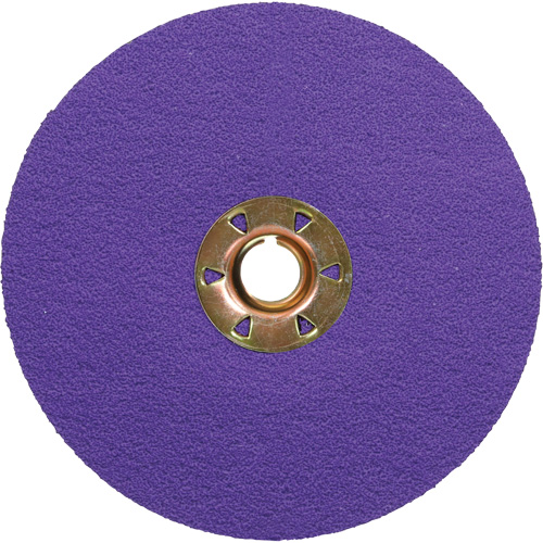 Cubitron 3 Quick-Change Fibre Disc, Ceramic, 80+, 5" Dia Helyx Safety & Industrial Supplies