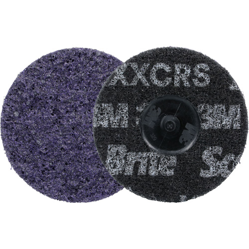 Scotch-Brite Roloc Precision Heavy Duty Surface Conditioning Disc, HD-DR, 3" Dia., 60+ Grit, Ceramic Helyx Safety & Industrial Supplies