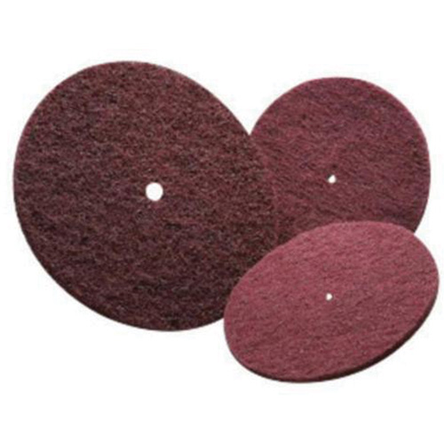 Bear-Tex&reg; High Strength Non-Woven Disc, 6" Dia., Very Fine Grit, Aluminum Oxide Helyx Safety & Industrial Supplies