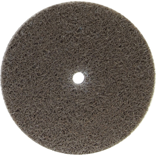 Disque unifi&eacute; non tiss&eacute; Bear-Tex, 3" x 1/4", Arbre de 3/8", Grain de Moyen, Oxyde d'aluminium Helyx Safety & Industrial Supplies
