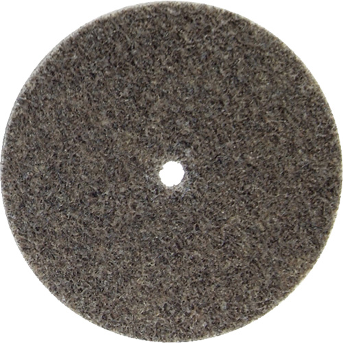 Bear-Tex&reg; Non-Woven Unified Wheel, 3" x 1/4", 3/8" Arbor, Medium Grit, Aluminum Oxide Helyx Safety & Industrial Supplies