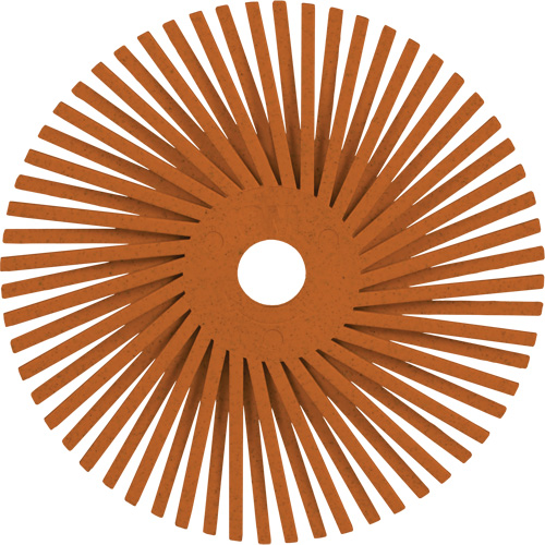 Scotch-Brite Type A Precision Radial Bristle Brush PN-RB, Ceramic, 80+ Grit, 3" Dia. Helyx Safety & Industrial Supplies