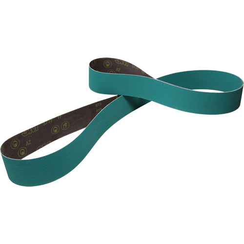 Cloth Sanding Belt, 3/4" W x 18" L, Zirconia Alumina, 40 Grit Helyx Safety & Industrial Supplies
