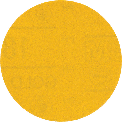 Hookit Gold Abrasive Disc, 09217, 3" Dia., 400 Grit, Aluminum Oxide, C-Weight Helyx Safety & Industrial Supplies