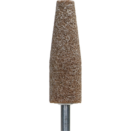 Pointe mont&eacute;e vitrifi&eacute;e Gemini, A38, Oxyde d'aluminium, 1-1/2" dia., 1-1/2" lo, 60 Grain Helyx Safety & Industrial Supplies